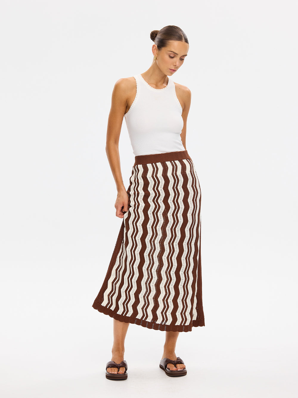 Sarah Knit Midi Skirt