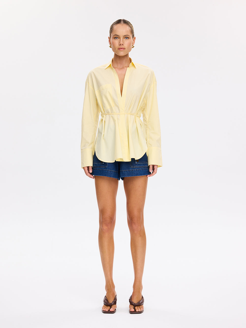 Drew Tie Back Shirt
