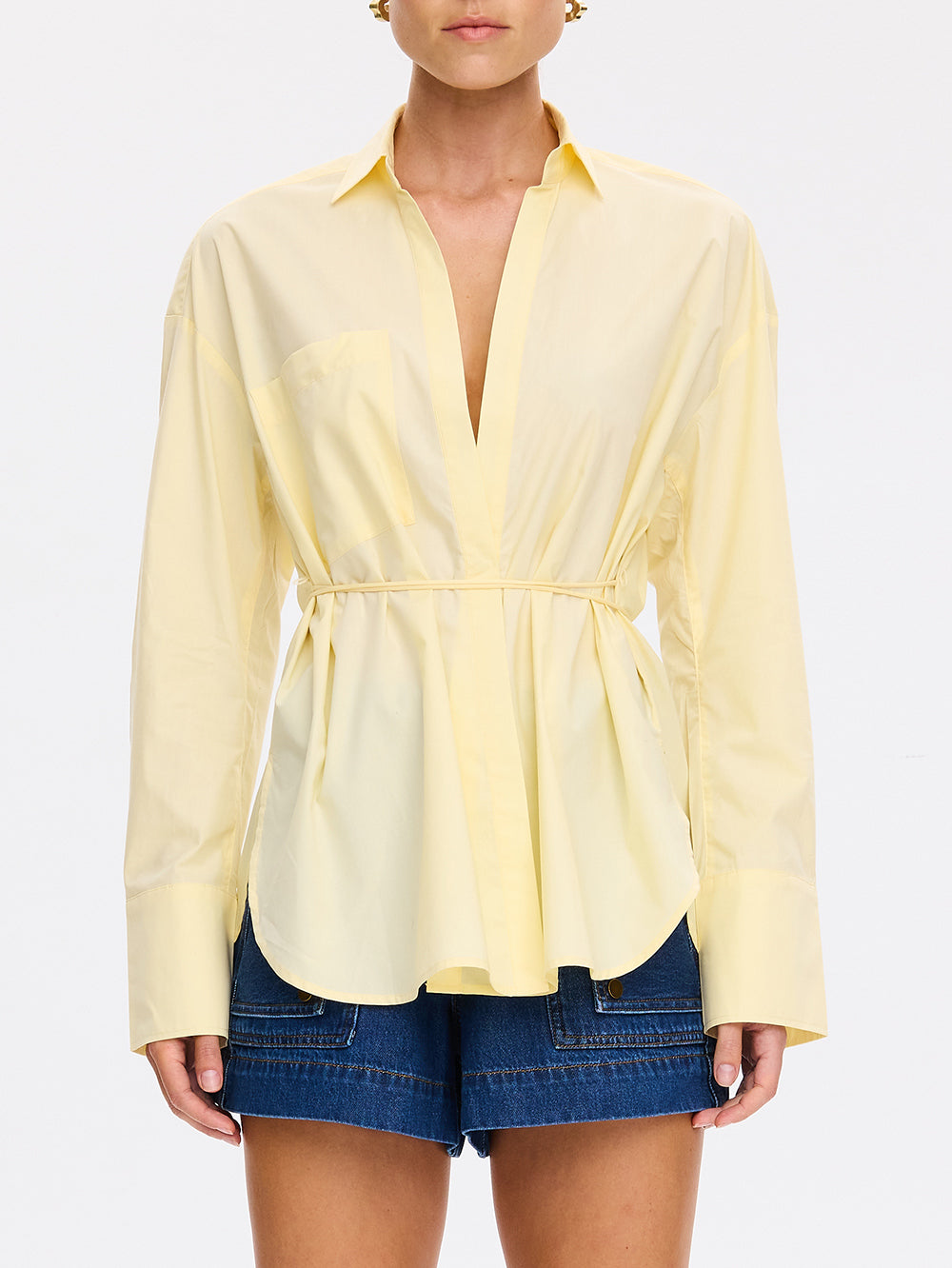 Drew Tie Back Shirt