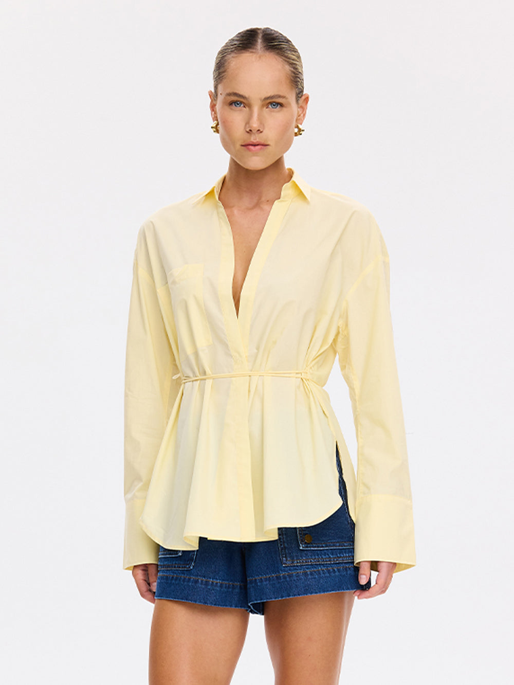 Drew Tie Back Shirt