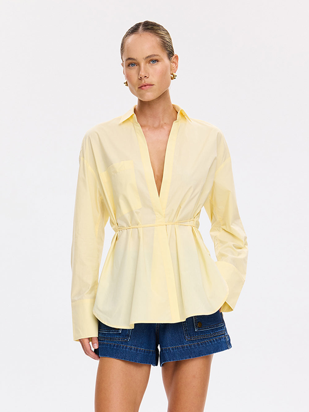 Drew Tie Back Shirt