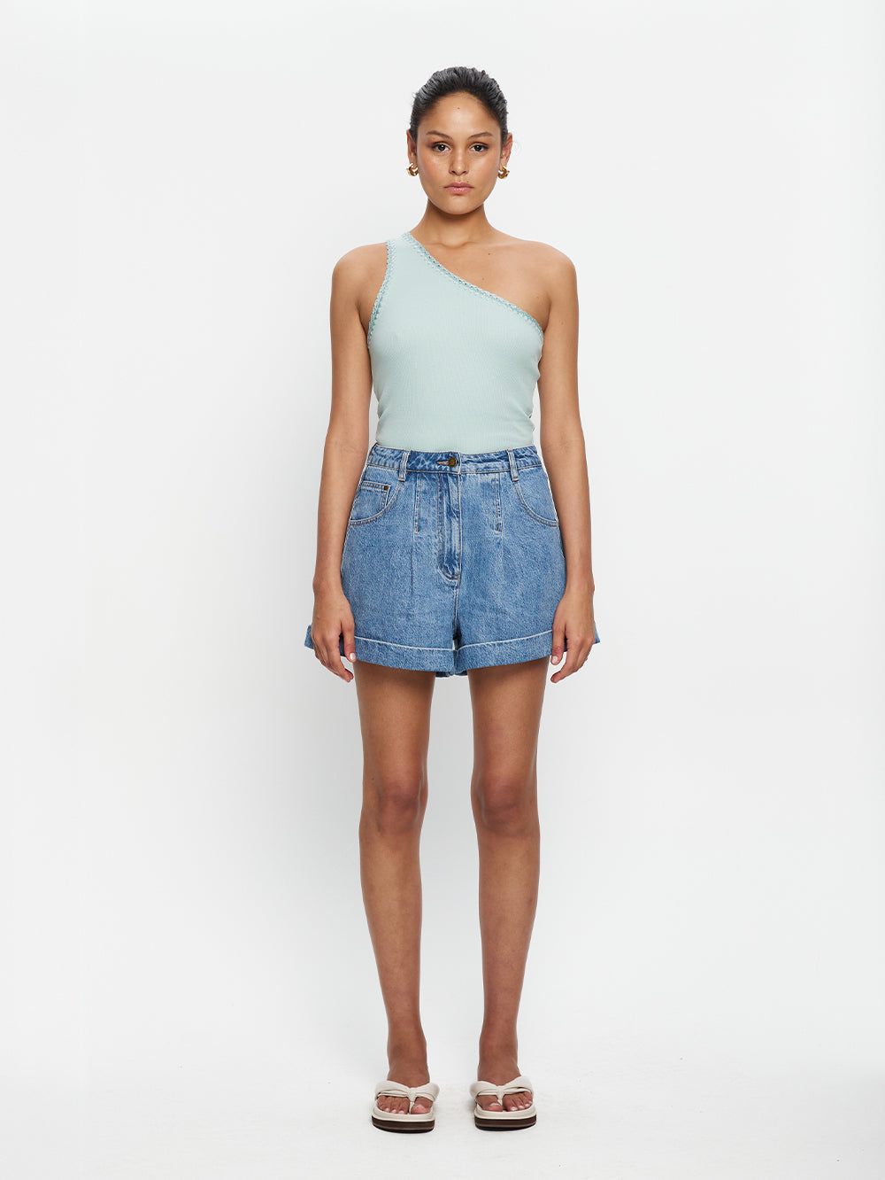 Tallulah One Shoulder Tank