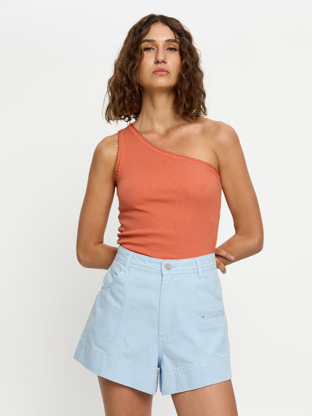 Tallulah One Shoulder Tank